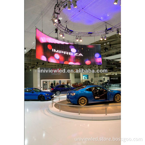 large event decoration- flexible led curtainP12.5 indoor / outdoor waterproof strip rental event